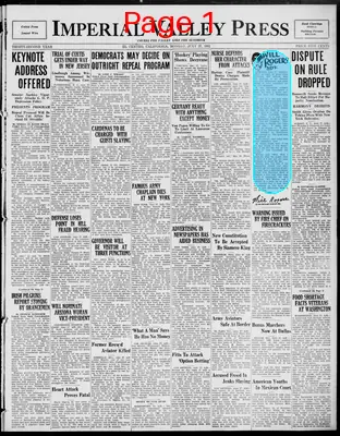 Page thumbnail for Imperial Valley Press