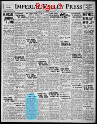 Page thumbnail for Imperial Valley Press