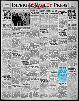 Page thumbnail for Imperial Valley Press