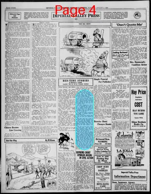Page thumbnail for Imperial Valley Press