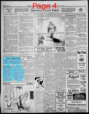 Page thumbnail for Imperial Valley Press
