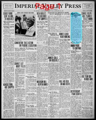 Page thumbnail for Imperial Valley Press