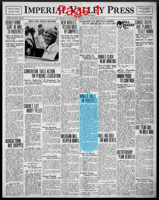 Page thumbnail for Imperial Valley Press