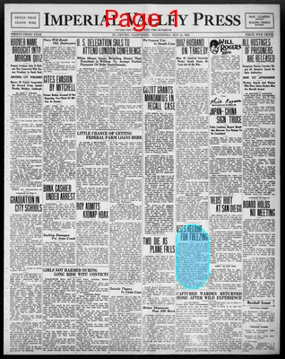 Page thumbnail for Imperial Valley Press