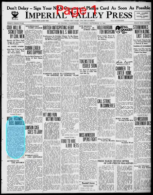 Page thumbnail for Imperial Valley Press