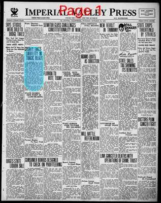 Page thumbnail for Imperial Valley Press