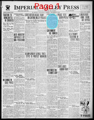 Page thumbnail for Imperial Valley Press