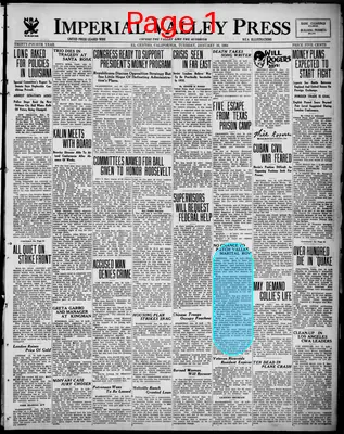 Page thumbnail for Imperial Valley Press
