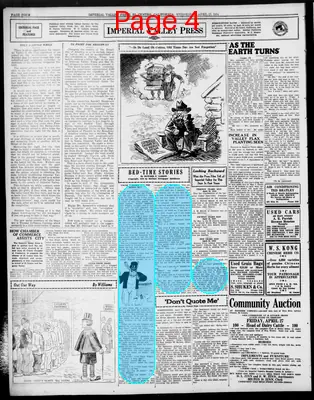 Page thumbnail for Imperial Valley Press