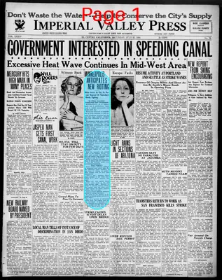 Page thumbnail for Imperial Valley Press