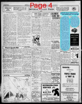 Page thumbnail for Imperial Valley Press