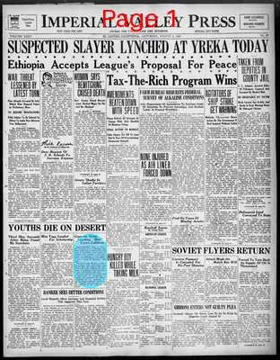 Page thumbnail for Imperial Valley Press