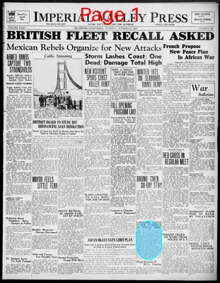 Page thumbnail for Imperial Valley Press