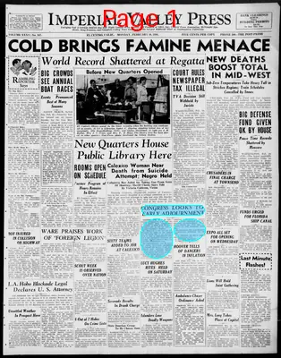 Page thumbnail for Imperial Valley Press