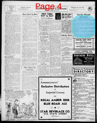 Page thumbnail for Imperial Valley Press