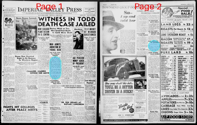 Page thumbnail for Imperial Valley Press