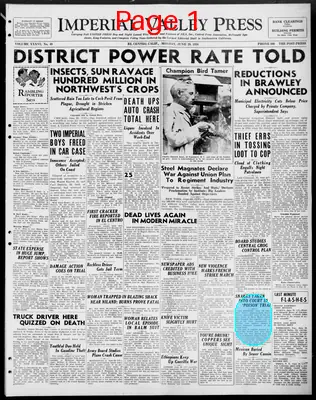 Page thumbnail for Imperial Valley Press