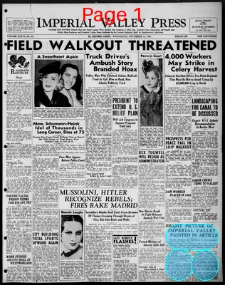 Page thumbnail for Imperial Valley Press