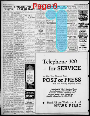 Page thumbnail for Imperial Valley Press