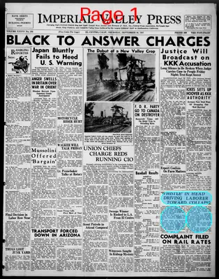 Page thumbnail for Imperial Valley Press