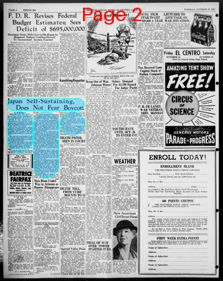 Page thumbnail for Imperial Valley Press