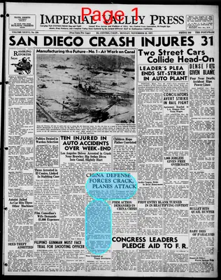 Page thumbnail for Imperial Valley Press