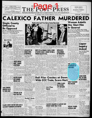 Page thumbnail for Imperial Valley Press