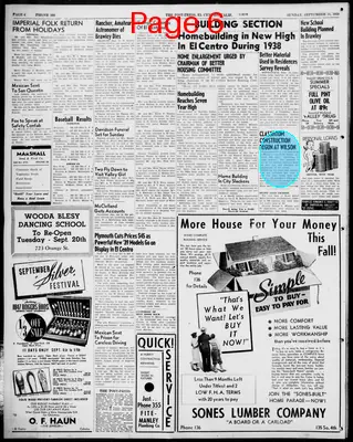 Page thumbnail for Imperial Valley Press