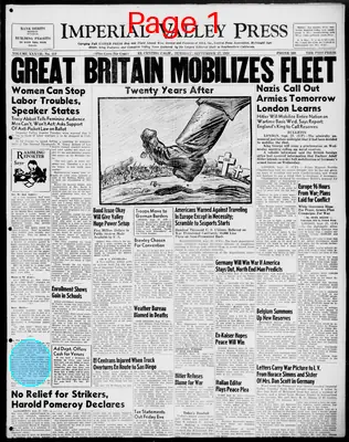 Page thumbnail for Imperial Valley Press