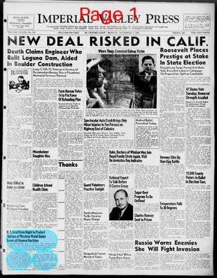 Page thumbnail for Imperial Valley Press
