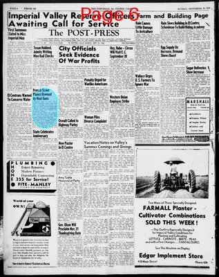 Page thumbnail for Imperial Valley Press