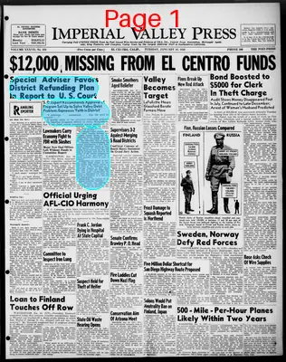 Page thumbnail for Imperial Valley Press