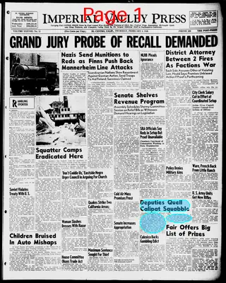Page thumbnail for Imperial Valley Press