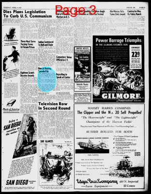 Page thumbnail for Imperial Valley Press