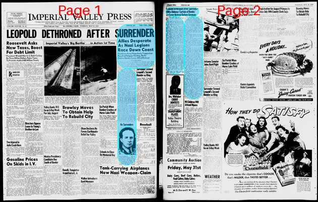 Page thumbnail for Imperial Valley Press