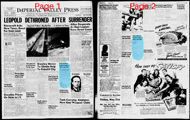 Page thumbnail for Imperial Valley Press