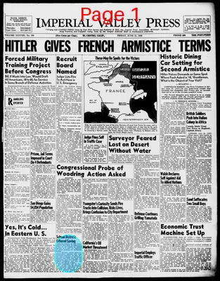 Page thumbnail for Imperial Valley Press