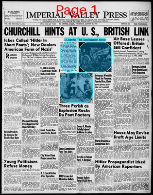 Page thumbnail for Imperial Valley Press