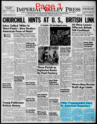 Page thumbnail for Imperial Valley Press