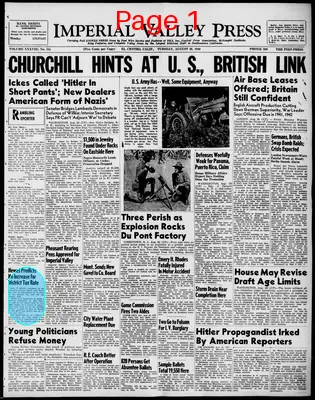 Page thumbnail for Imperial Valley Press