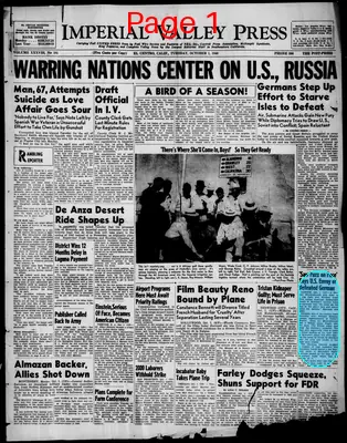 Page thumbnail for Imperial Valley Press