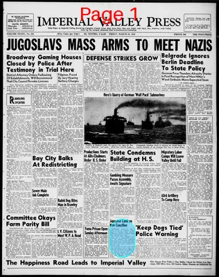 Page thumbnail for Imperial Valley Press