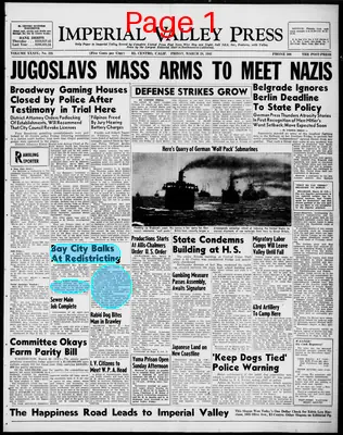 Page thumbnail for Imperial Valley Press