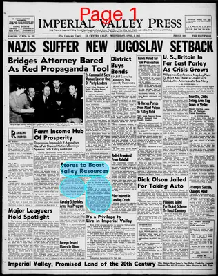 Page thumbnail for Imperial Valley Press