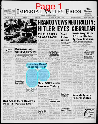 Page thumbnail for Imperial Valley Press