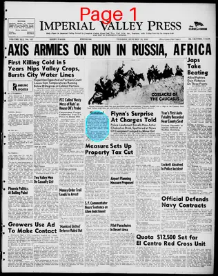Page thumbnail for Imperial Valley Press