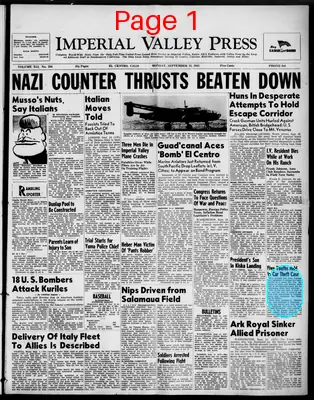 Page thumbnail for Imperial Valley Press