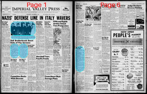 Page thumbnail for Imperial Valley Press
