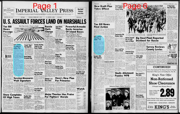 Page thumbnail for Imperial Valley Press