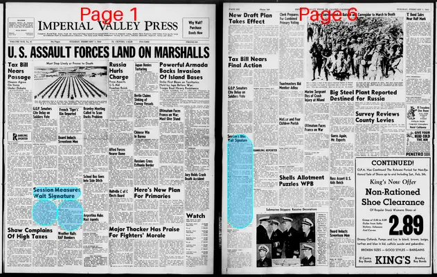 Page thumbnail for Imperial Valley Press